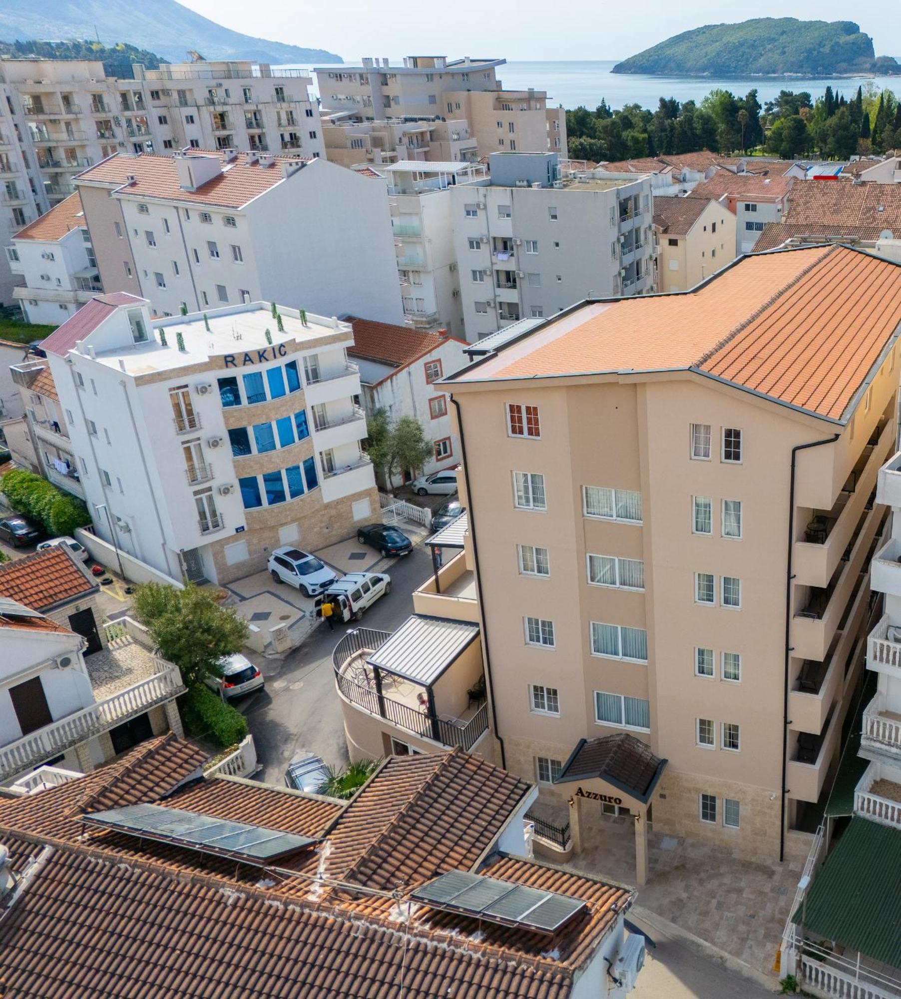 Azzuro Apartments Budva Exteriör bild